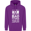 Photography How Your Face Looks Sometimes Childrens Kids Hoodie Purple
