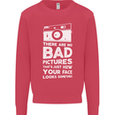 Photography How Your Face Looks Sometimes Kids Sweatshirt Jumper Heliconia