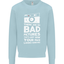 Photography How Your Face Looks Sometimes Kids Sweatshirt Jumper Light Blue