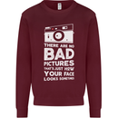 Photography How Your Face Looks Sometimes Kids Sweatshirt Jumper Maroon