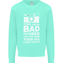 Photography How Your Face Looks Sometimes Kids Sweatshirt Jumper Peppermint