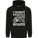 Photography I Shoot People Photographer Childrens Kids Hoodie Black