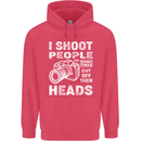 Photography I Shoot People Photographer Childrens Kids Hoodie Heliconia