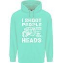 Photography I Shoot People Photographer Childrens Kids Hoodie Peppermint