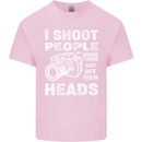 Photography I Shoot People Photographer Kids T-Shirt Childrens Light Pink