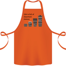 Photography Important Choices Photographer Cotton Apron 100% Organic Orange