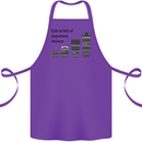 Photography Important Choices Photographer Cotton Apron 100% Organic Purple
