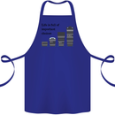 Photography Important Choices Photographer Cotton Apron 100% Organic Royal Blue