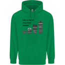 Photography Important Choices Photographer Mens 80% Cotton Hoodie Irish Green