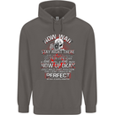 Photography Now Wait Photographer Funny Mens 80% Cotton Hoodie Charcoal