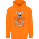 Photography Now Wait Photographer Funny Mens 80% Cotton Hoodie Orange
