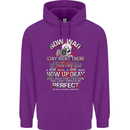 Photography Now Wait Photographer Funny Mens 80% Cotton Hoodie Purple