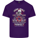 Photography Now Wait Photographer Funny Mens Cotton T-Shirt Tee Top Purple