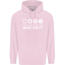 Photography What the F Stop Photographer Childrens Kids Hoodie Light Pink