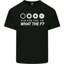 Photography What the F Stop Photographer Kids T-Shirt Childrens Black