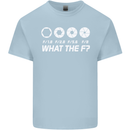Photography What the F Stop Photographer Kids T-Shirt Childrens Light Blue