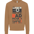 Photography Your Face Funny Photographer Mens Sweatshirt Jumper Caramel Latte