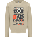 Photography Your Face Funny Photographer Mens Sweatshirt Jumper Sand