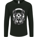 Pitbull Kettlebell Gym Training Top Workout Mens Long Sleeve T-Shirt Black