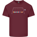 Planets Game Astronomy Space Funny Universe Mens Cotton T-Shirt Tee Top Maroon