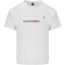 Planets Game Astronomy Space Funny Universe Mens Cotton T-Shirt Tee Top White