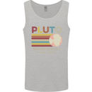 Pluto Never Forget Space Astronomy Planet Mens Vest Tank Top Sports Grey