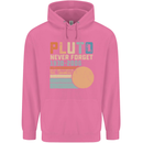 Pluto Never Forget Space Planet Astronomy Childrens Kids Hoodie Azalea