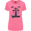 Police Fancy Dress Costume Outfit Stag Do Womens Wider Cut T-Shirt Azalea