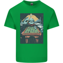 Pool Shark Snooker Player Kids T-Shirt Childrens Irish Green