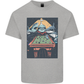 Pool Shark Snooker Player Kids T-Shirt Childrens Sports Grey