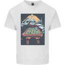Pool Shark Snooker Player Kids T-Shirt Childrens White
