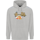 Potato Murder Funny Food BBQ Chef Childrens Kids Hoodie Sports Grey
