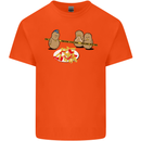 Potato Murder Funny Food BBQ Chef Kids T-Shirt Childrens Orange