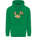 Potato Murder Funny Food BBQ Chef Mens 80% Cotton Hoodie Irish Green