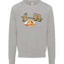 Potato Murder Funny Food BBQ Chef Mens Sweatshirt Jumper Sports Grey