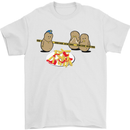 Potato Murder Funny Food BBQ Chef Mens T-Shirt Cotton Gildan White