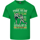 Pride MMA Muay Thai Mixed Martial Arts Mens Cotton T-Shirt Tee Top Irish Green