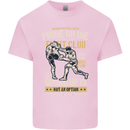 Pride MMA Muay Thai Mixed Martial Arts Mens Cotton T-Shirt Tee Top Light Pink