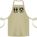 Problem Solved Skydive Freefall Paras Cotton Apron 100% Organic Khaki