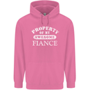 Property of My Awesome Fiance Mens 80% Cotton Hoodie Azelea