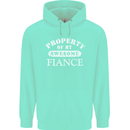 Property of My Awesome Fiance Mens 80% Cotton Hoodie Peppermint