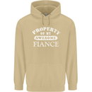 Property of My Awesome Fiance Mens 80% Cotton Hoodie Sand