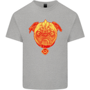 Pug Finger Flip Offensive Funny Dog Mens Cotton T-Shirt Tee Top Sports Grey