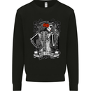 Pull It and Fire Day of the Dead La Catrina Mens Sweatshirt Jumper Black
