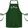 Pulse Camping Camper Camp Festival ECG Cotton Apron 100% Organic Forest Green