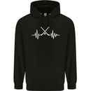 Pulse Hockey Ice Street Player ECG Childrens Kids Hoodie Black