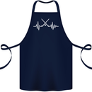 Pulse Hockey Ice Street Player ECG Cotton Apron 100% Organic Navy Blue