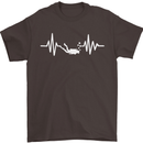 Pulse Scuba Diving Scuba Diving Diver Funny Mens T-Shirt Cotton Gildan Dark Chocolate