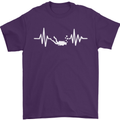Pulse Scuba Diving Scuba Diving Diver Funny Mens T-Shirt Cotton Gildan Purple