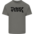 Punk As Worn By Mens Cotton T-Shirt Tee Top Charcoal